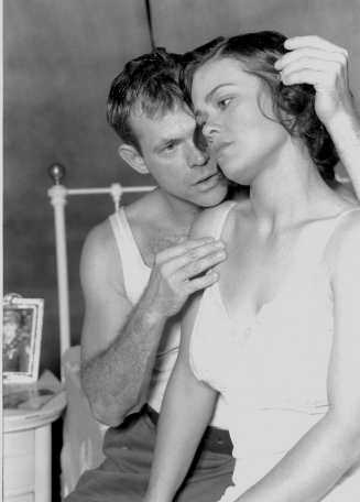 Thomson with Stuart Hughes in the Soulpepper Theatre Company production of A Streetcar Named Desire directed by Diana Leblanc.