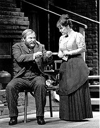 Michael Ball with Corrine Koslo in the 1996 Shaw Festival production of Hobson's Choice
