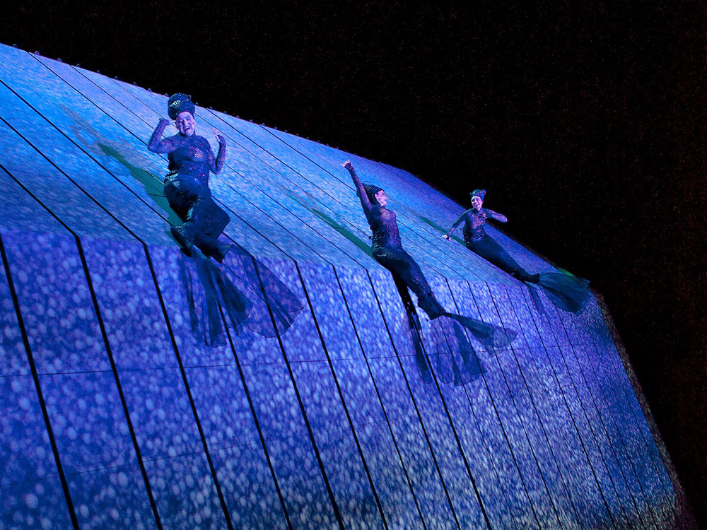 Rheinmaidens, Das Rheingold, Metropolitan Opera, 2010.