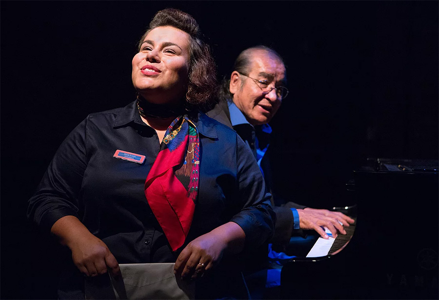 The (Post) Mistress, 2016, with Patricia Cano and Tomson Highway