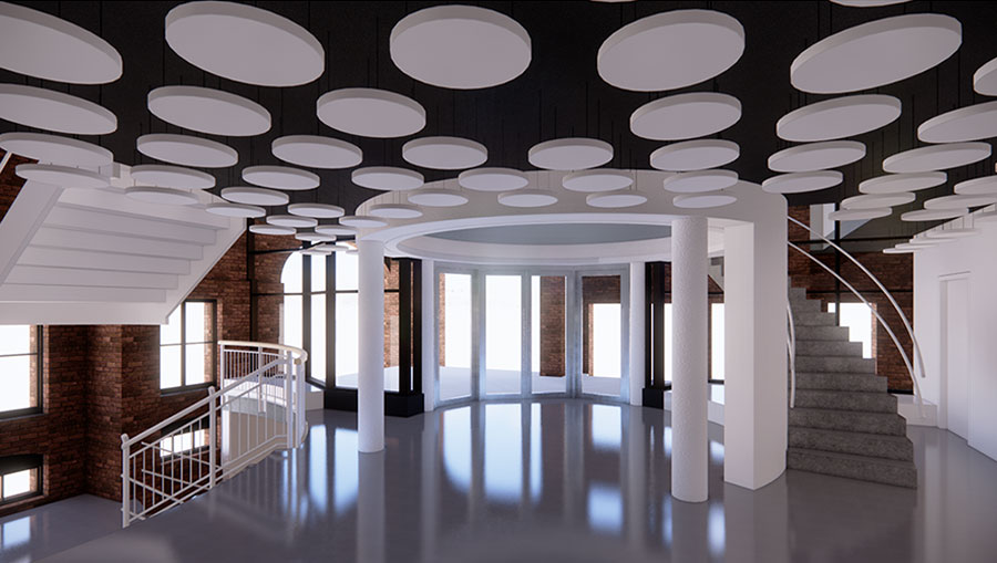 Design concept of new lobby by Kohn Shnier architects